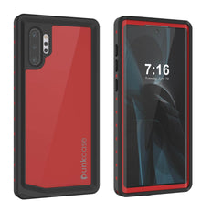 Load image into Gallery viewer, Galaxy Note 10+ Plus Waterproof Case, Punkcase Studstar Red Series Thin Armor Cover
