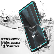 Load image into Gallery viewer, Galaxy Note 10+ Plus Waterproof Case, Punkcase Studstar Series Teal Thin Armor Cover
