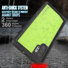 Load image into Gallery viewer, Galaxy Note 10+ Plus Waterproof Case, Punkcase Studstar Light Green Thin Armor Cover
