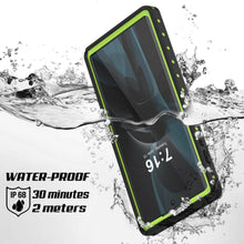 Load image into Gallery viewer, Galaxy Note 10+ Plus Waterproof Case, Punkcase Studstar Light Green Thin Armor Cover
