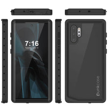 Load image into Gallery viewer, Galaxy Note 10+ Plus Waterproof Case, Punkcase Studstar Black Thin Armor Cover
