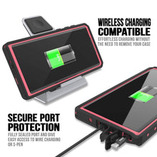 Load image into Gallery viewer, Galaxy Note 10+ Plus Waterproof Case, Punkcase Studstar Pink Thin Armor Cover
