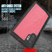Load image into Gallery viewer, Galaxy Note 10+ Plus Waterproof Case, Punkcase Studstar Pink Thin Armor Cover
