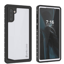 Load image into Gallery viewer, Galaxy Note 10 Waterproof Case, Punkcase Studstar White Thin Armor Cover
