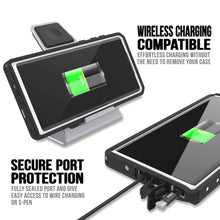 Load image into Gallery viewer, Galaxy Note 10 Waterproof Case, Punkcase Studstar White Thin Armor Cover
