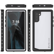 Load image into Gallery viewer, Galaxy Note 10 Waterproof Case, Punkcase Studstar White Thin Armor Cover
