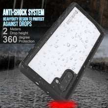 Load image into Gallery viewer, Galaxy Note 10 Waterproof Case, Punkcase Studstar White Thin Armor Cover
