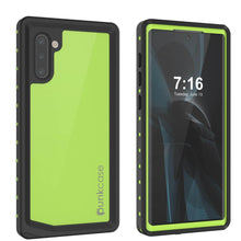 Load image into Gallery viewer, Galaxy Note 10 Waterproof Case, Punkcase Studstar Light Green Thin Armor Cover
