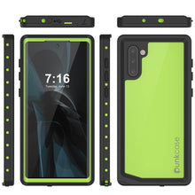Load image into Gallery viewer, Galaxy Note 10 Waterproof Case, Punkcase Studstar Light Green Thin Armor Cover
