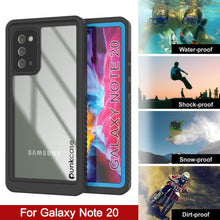 Load image into Gallery viewer, Galaxy Note 20 Case, Punkcase [Extreme Series] Armor Cover W/ Built In Screen Protector [Light Blue]
