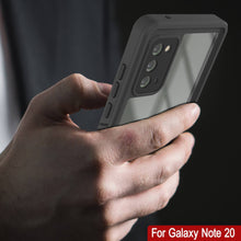 Load image into Gallery viewer, Galaxy Note 20 Case, Punkcase [Extreme Series] Armor Cover W/ Built In Screen Protector [Red]
