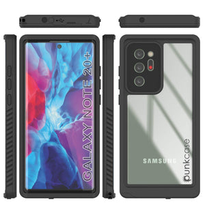 Galaxy Note 20 Ultra Case, Punkcase [Extreme Series] Armor Cover W/ Built In Screen Protector [Black]