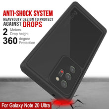Load image into Gallery viewer, Galaxy Note 20 Ultra Waterproof Case, Punkcase Studstar Black Thin Armor Cover
