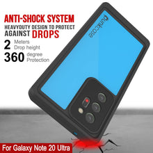 Load image into Gallery viewer, Galaxy Note 20 Ultra Waterproof Case, Punkcase Studstar Light Blue Thin Armor Cover
