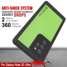 Load image into Gallery viewer, Galaxy Note 20 Ultra Waterproof Case, Punkcase Studstar Light Green Thin Armor Cover
