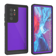 Load image into Gallery viewer, Galaxy Note 20 Ultra Waterproof Case, Punkcase Studstar Purple Series Thin Armor Cover
