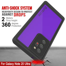 Load image into Gallery viewer, Galaxy Note 20 Ultra Waterproof Case, Punkcase Studstar Purple Series Thin Armor Cover
