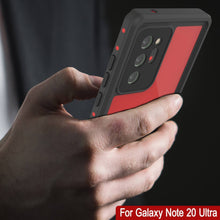 Load image into Gallery viewer, Galaxy Note 20 Ultra Waterproof Case, Punkcase Studstar Red Series Thin Armor Cover
