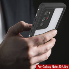 Load image into Gallery viewer, Galaxy Note 20 Ultra Waterproof Case, Punkcase Studstar White Thin Armor Cover
