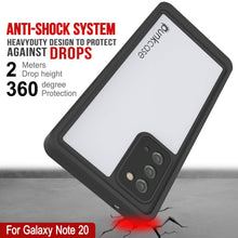 Load image into Gallery viewer, Galaxy Note 20 Waterproof Case, Punkcase Studstar White Thin Armor Cover
