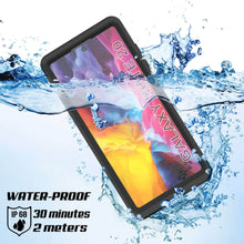 Load image into Gallery viewer, Galaxy Note 20 Waterproof Case, Punkcase Studstar Black Thin Armor Cover

