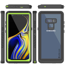 Load image into Gallery viewer, Galaxy Note 9 Case, Punkcase [Extreme Series] Armor Cover W/ Built In Screen Protector [Light Green]
