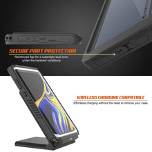 Load image into Gallery viewer, Galaxy Note 9 Case, Punkcase [Extreme Series] Armor Cover W/ Built In Screen Protector [White]
