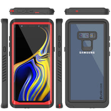 Load image into Gallery viewer, Galaxy Note 9 Case, Punkcase [Extreme Series] Armor Cover W/ Built In Screen Protector [Red]
