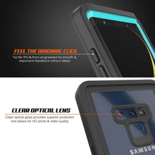 Load image into Gallery viewer, Galaxy Note 9 Case, Punkcase [Extreme Series] Armor Cover W/ Built In Screen Protector [Teal]

