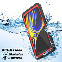 Load image into Gallery viewer, Galaxy Note 9 Case, Punkcase [Extreme Series] Armor Cover W/ Built In Screen Protector [Red]
