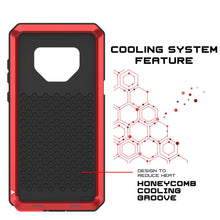 Load image into Gallery viewer, Galaxy Note 9  Case, PUNKcase Metallic Red Shockproof  Slim Metal Armor Case [Red]
