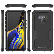 Load image into Gallery viewer, Punkcase Galaxy Note 9 Waterproof Case [Navy Seal Extreme Series] Armor Cover W/ Built In Screen Protector [Black]
