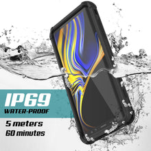 Load image into Gallery viewer, Punkcase Galaxy Note 9 Waterproof Case [Navy Seal Extreme Series] Armor Cover W/ Built In Screen Protector [Black]

