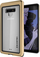 Load image into Gallery viewer, Galaxy Note 9, Ghostek Atomic Slim Case Full Body TPU [Shockproof] | Gold

