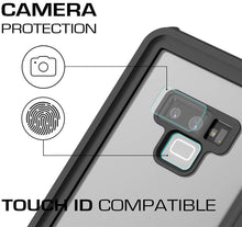 Load image into Gallery viewer, Galaxy Note 9, Ghostek Nautical Waterproof Case Full Body TPU Cover [Shockproof] | Black
