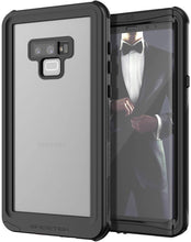 Load image into Gallery viewer, Galaxy Note 9, Ghostek Nautical Waterproof Case Full Body TPU Cover [Shockproof] | Black
