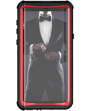 Load image into Gallery viewer, Galaxy Note 9, Ghostek Nautical Waterproof Case Full Body TPU Cover [Shockproof] | Red
