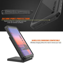 Load image into Gallery viewer, Galaxy Note 9 Waterproof Case, Punkcase Studstar Black Thin Armor Cover
