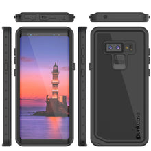 Load image into Gallery viewer, Galaxy Note 9 Waterproof Case, Punkcase Studstar Black Thin Armor Cover
