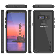 Load image into Gallery viewer, Galaxy Note 9 Waterproof Case, Punkcase Studstar Clear Thin Armor Cover
