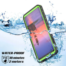 Load image into Gallery viewer, Galaxy Note 9 Waterproof Case, Punkcase Studstar Light Green Thin Armor Cover
