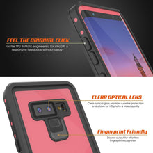 Load image into Gallery viewer, Galaxy Note 9 Waterproof Case, Punkcase Studstar Pink Thin Armor Cover
