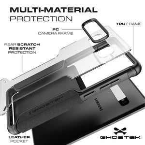 EXEC 3 for Galaxy S10 5G Leather Flip Wallet Case [Black]