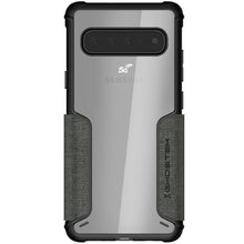 Load image into Gallery viewer, EXEC 3 for Galaxy S10 5G Leather Flip Wallet Case [Grey]
