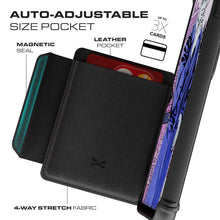 Load image into Gallery viewer, EXEC 3 for Galaxy S10 5G Leather Flip Wallet Case [Black]
