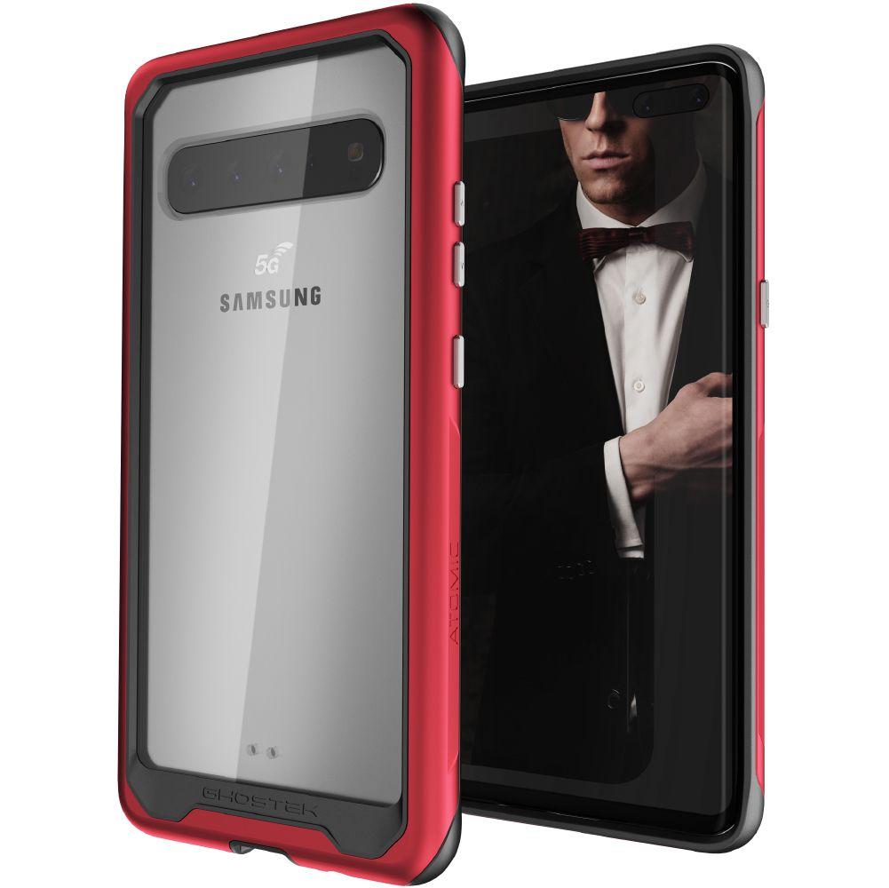 Atomic Slim 2 for Galaxy S10 5G - Military Grade Aluminum Case [Red]