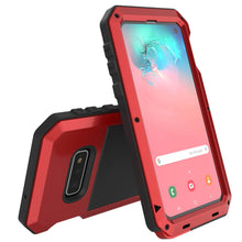 Load image into Gallery viewer, Galaxy S10 Lite Metal Case, Heavy Duty Military Grade Rugged Armor Cover [Red]
