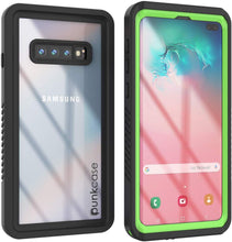 Load image into Gallery viewer, Galaxy S10e Water/Shockproof Screen Protector Case [Light Green]
