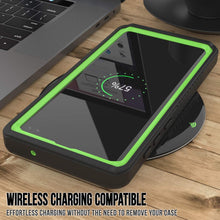 Load image into Gallery viewer, Galaxy S10e Water/Shockproof Screen Protector Case [Light Green]
