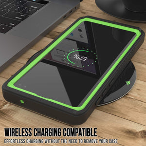 Galaxy S10e Water/Shockproof Screen Protector Case [Light Green]